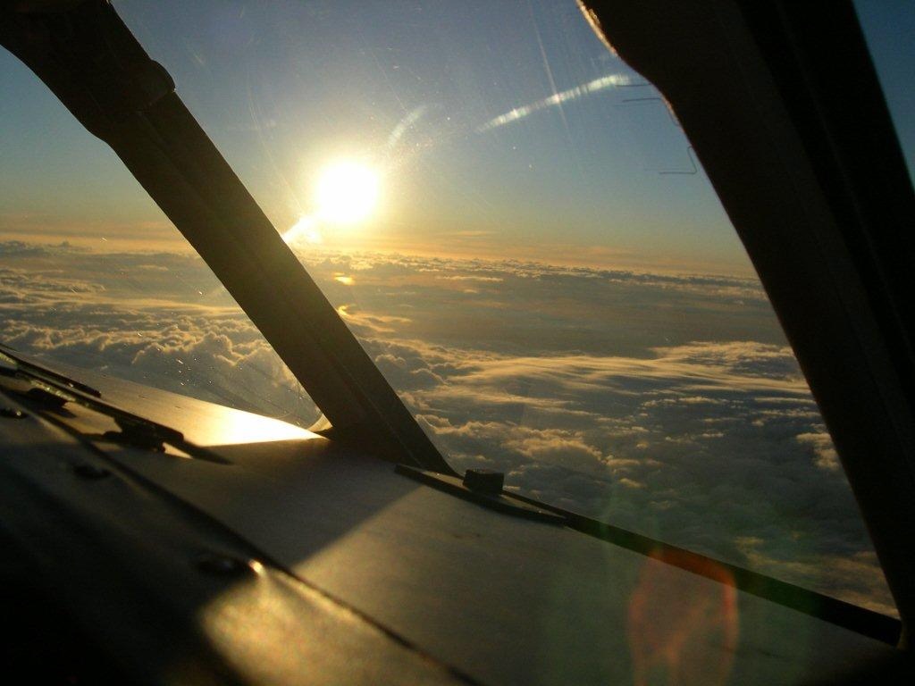 コックピットからの眺望